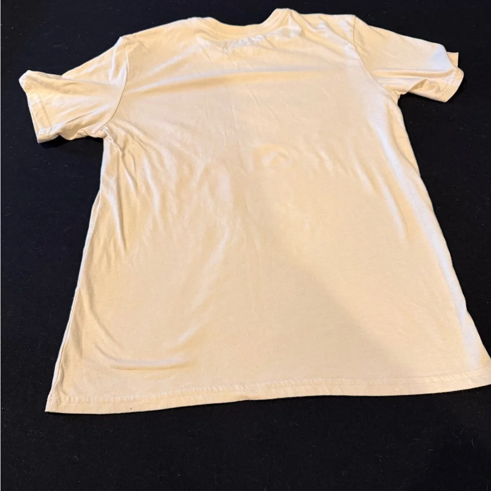 johnny cash Cream Graphic Tee youth xl